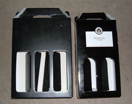 Corrugated wine box