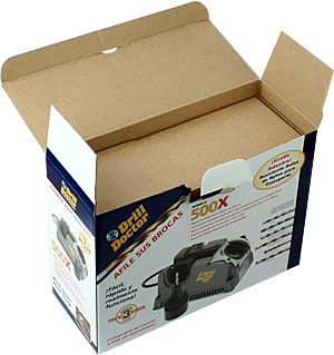 E-flute corrugated full color printed carton