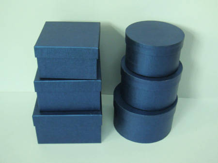 Cover special colour paper rigid cardboard nesting gift boxes 