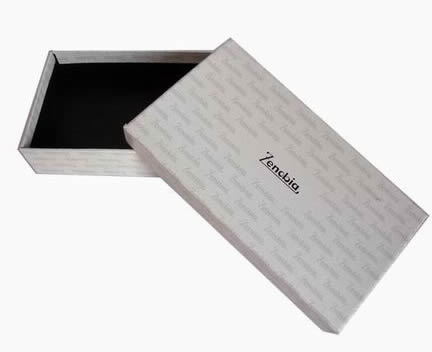 Rigid cardboard lid and bottom packing boxes