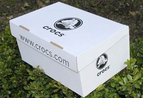 Corrugated shoe boxes