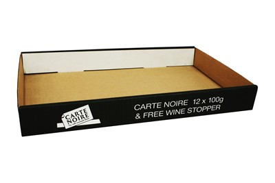 corrugated full colour printing trays